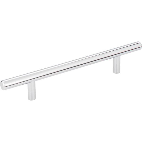 Elements 128 mm Center-to-Center Polished Chrome Naples Cabinet Bar Pull 206PC - main